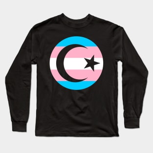 Trans Pride Crescent Long Sleeve T-Shirt